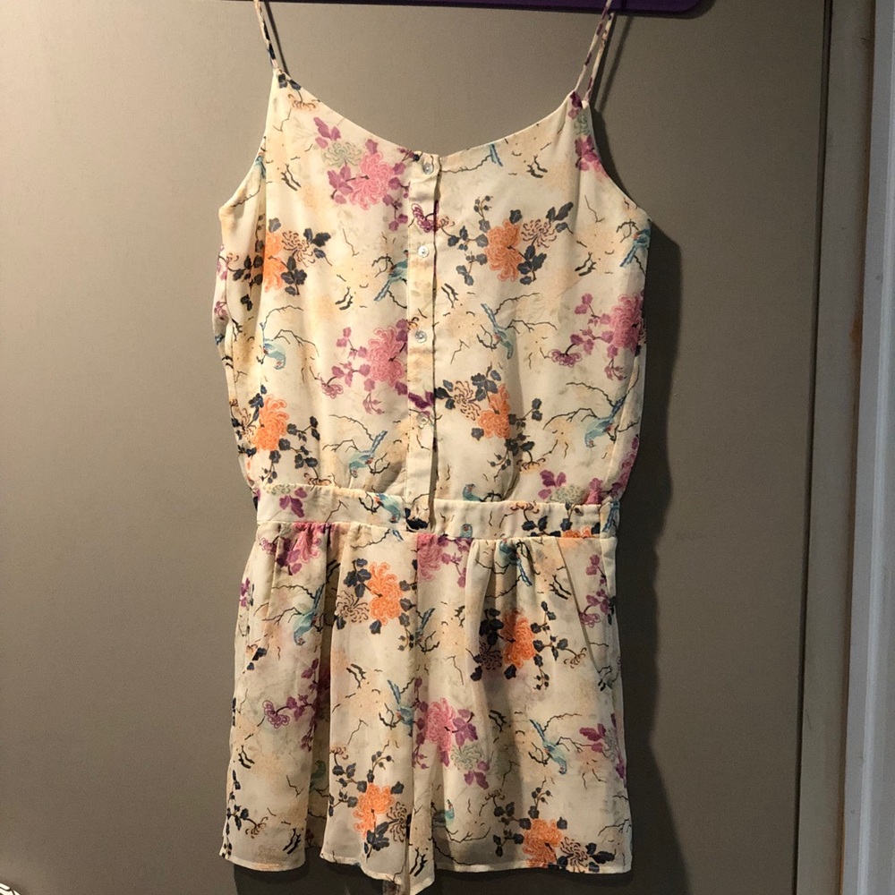 Floral Romper shorts